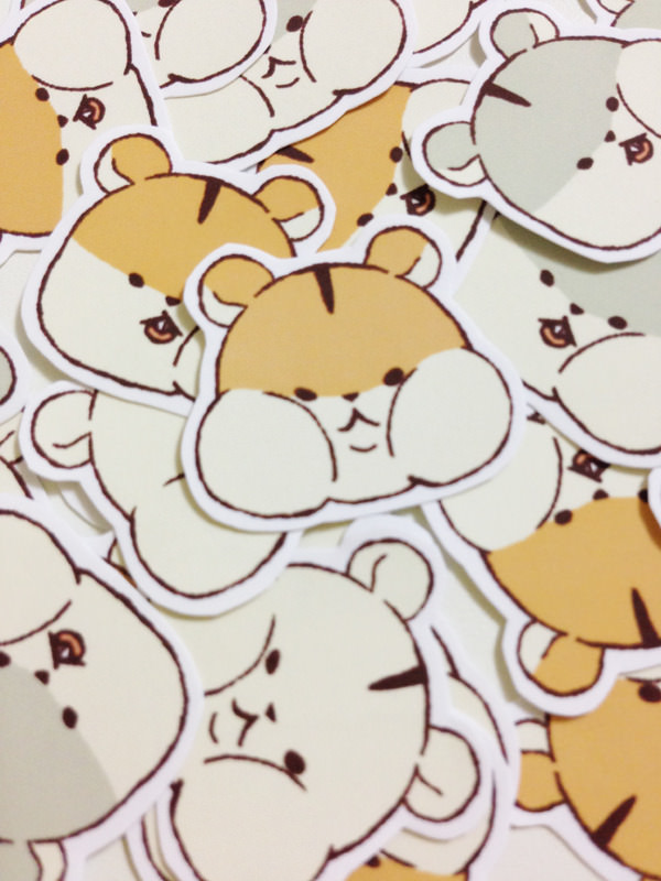 はむはむもぐもぐお顔シール